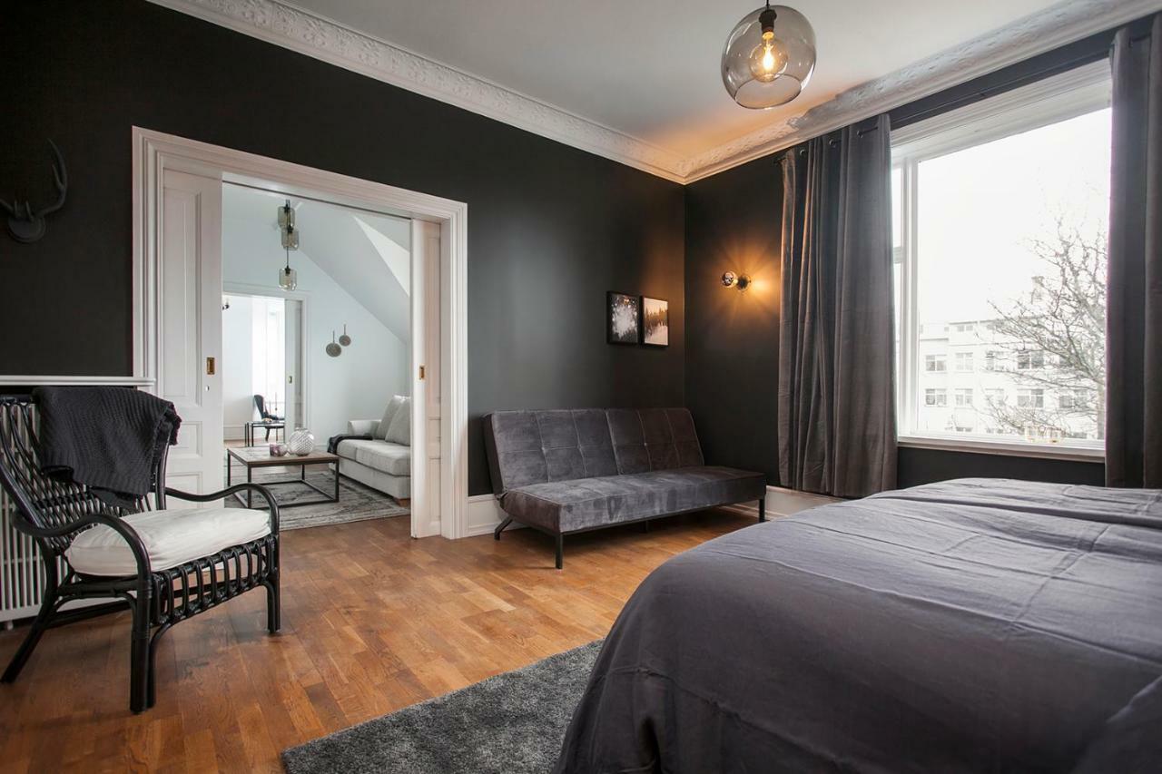 120m² 2 slaapkamer, 2 privé badkamer Appartement in Reykjavik centrum Buitenkant foto