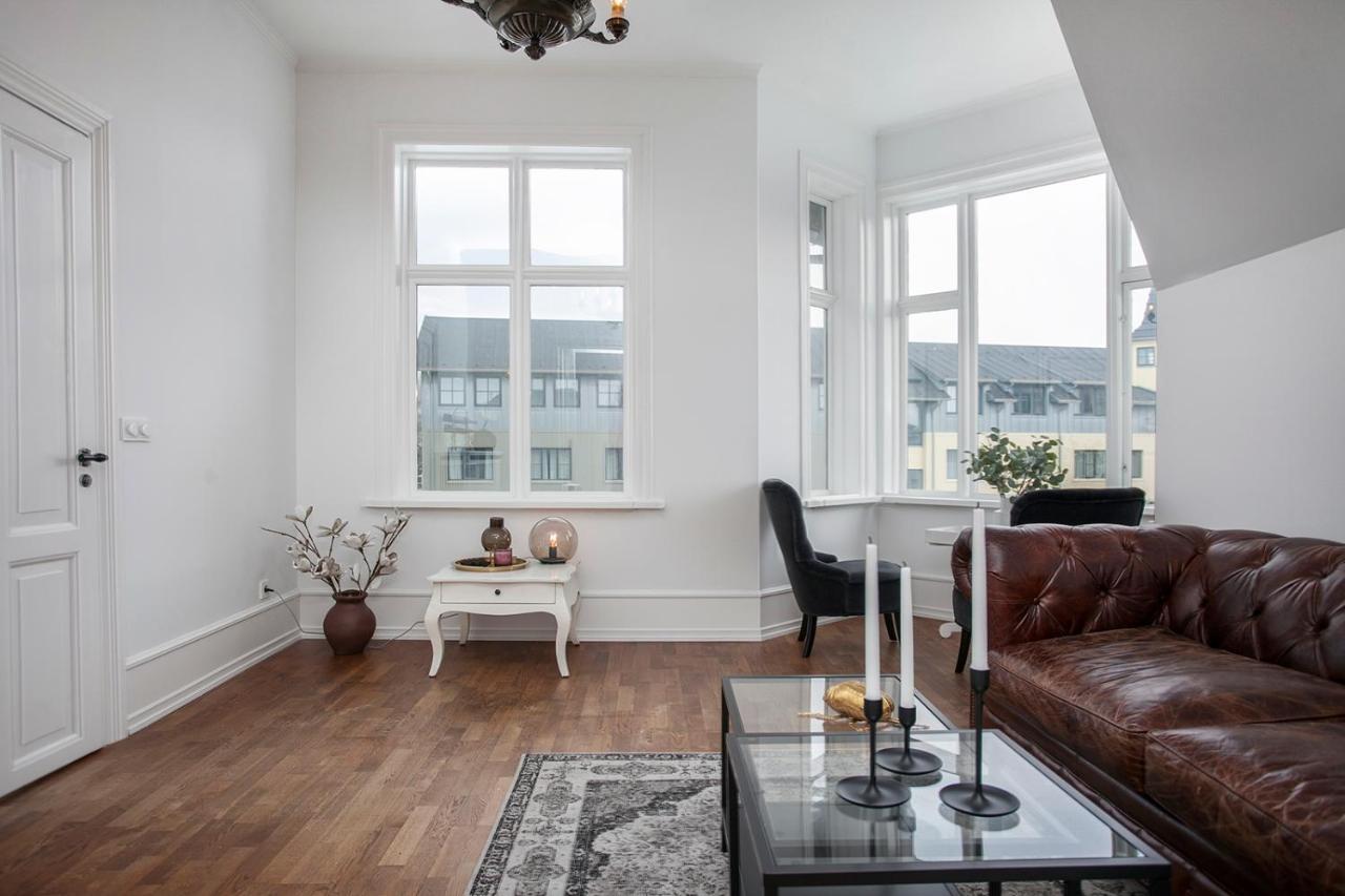 120m² 2 slaapkamer, 2 privé badkamer Appartement in Reykjavik centrum Buitenkant foto