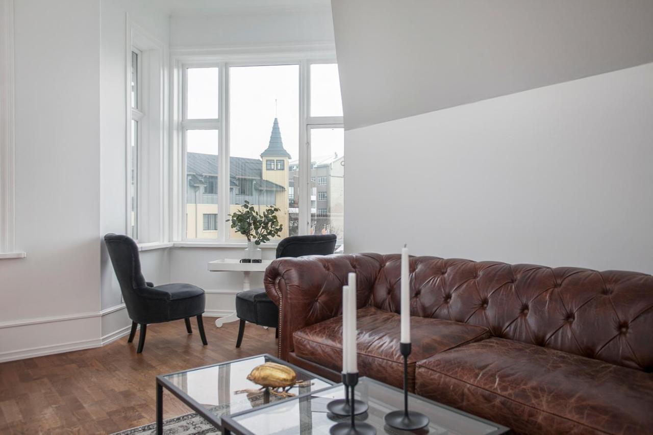 120m² 2 slaapkamer, 2 privé badkamer Appartement in Reykjavik centrum Buitenkant foto